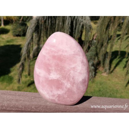 Quartz rose de Madagascar, forme libre de 3kg665. Pour décoration intérieure, lithothérapie, méditation, feng shui, collection