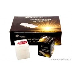Camphre naturel Aromatika 300g - 12 boîtes de 4 tablettes de camphre à brûler dans la coupelle métal incluse. Purification.