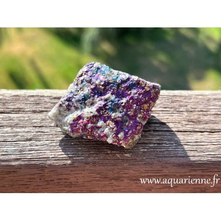 Chalcopyrite brute du Mexique, qualité extra pesant 65g. Pour collection, lithothérapie, méditation. Pièce unique.