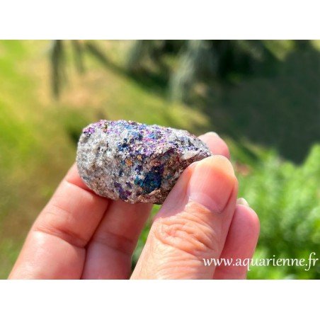 Chalcopyrite brute du Mexique, qualité extra pesant 65g. Pour collection, lithothérapie, méditation. Pièce unique.