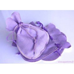 Aumônières Velours Lilas