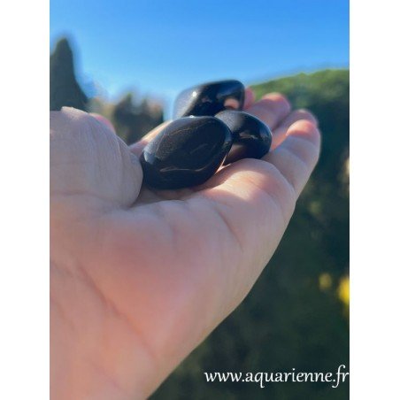 Force intérieure et protection avec l'onyx noir, pierre du chakra racine. Cliquez pour en savoir plus et commencez à acheter.
