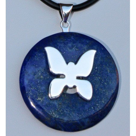 Porte Donut Papillon en Argent 925