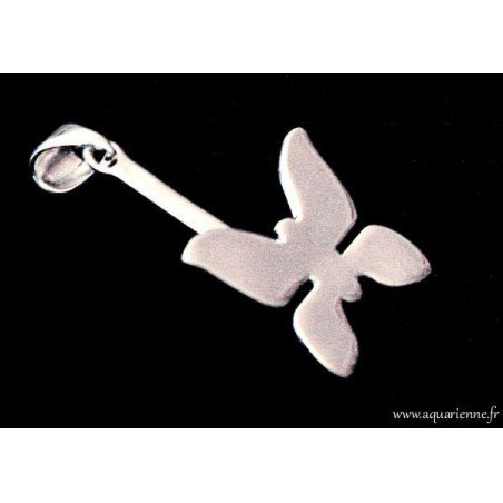 Porte Donut Papillon en Argent 925