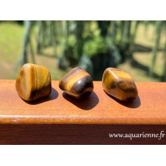 Pierres roulées Œil de Tigre 10-30g  -  Protection & Énergie