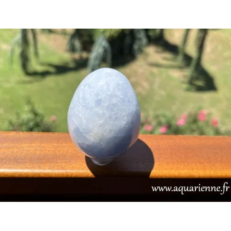 La douceur de la calcite bleue, idéale pour apaiser l'anxiété des adultes et calmer l'hyperactivité des enfants.