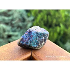 Puissance et beauté: Chalcopyrite irisée brute 116g du Mexique. Pour collection, lithothérapie, déco, énergétique.