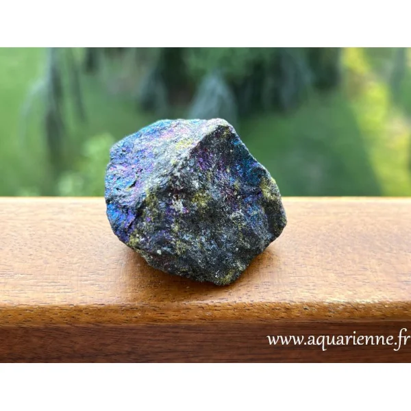 Énergie vibrante: Chalcopyrite 116g. Excellente pierre pour le travail intellectuel et la mémoire.