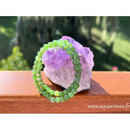 A la recherche de prospérité ? Ce bracelet en Jade Néphrite du Canada peut vous aider à attirer l'abondance.