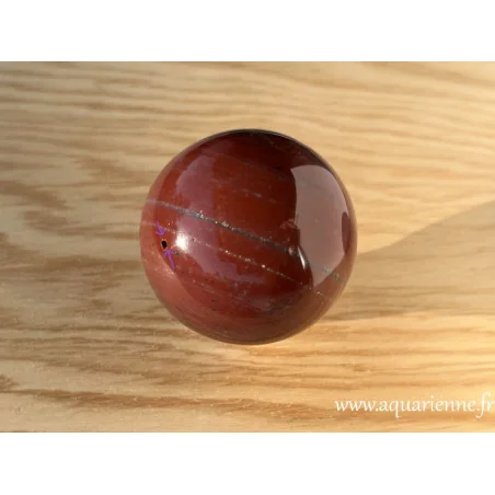 Sphère en Jaspe polychrome (7 cm) – Énergie, Harmonie & Résilience