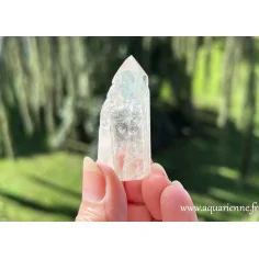 Jumeaux de Quartz Fuchsite - Prisme brut 5cm|38g - Renouveau