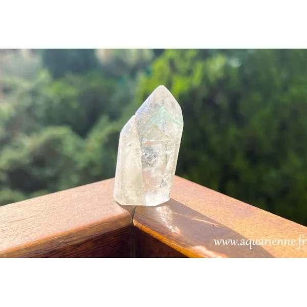 Jumeaux de Quartz Fuchsite - Prisme brut 5cm|38g - Renouveau
