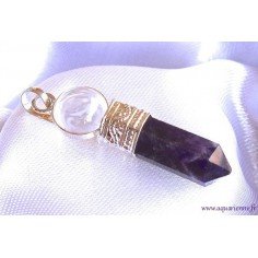 Pendentif Améthyste Pointe Taillée