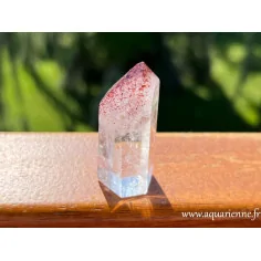 Quartz à inclusions de Lépidocrocite. Pointe naturelle de 4,9 cm de haut. Pièce unique que vous pouvez commander dès maintenant.