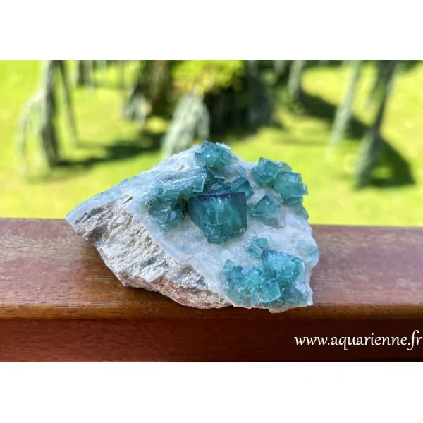 Fluorite verte brute de Madagascar, pièce unique 249g. Pour collection de minéraux, décoration, lithothérapie.