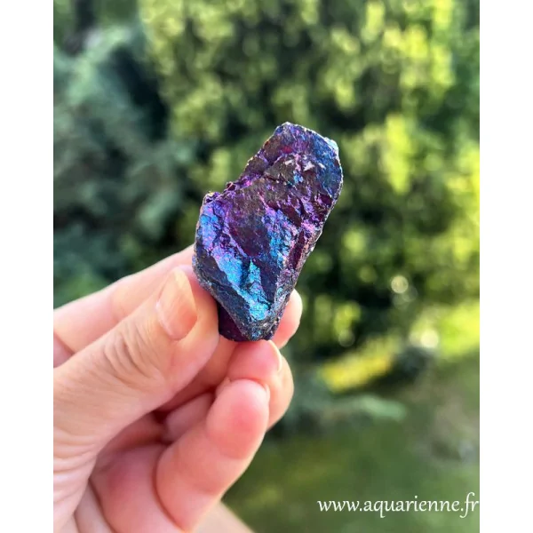 Énergie vibrante: Chalcopyrite 65 g. Excellente pierre pour le travail intellectuel et la mémoire. Pièce unique.