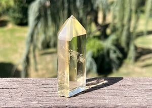 citrine, pointe quartz