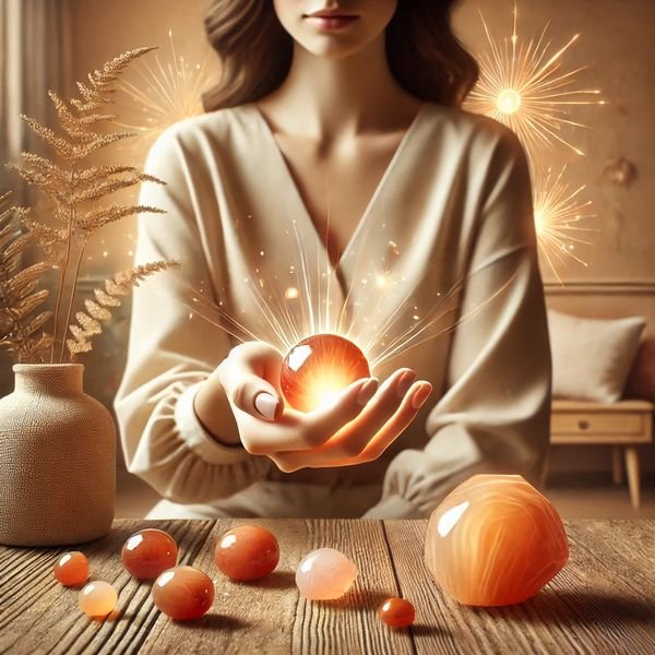 Rituel avec la Cornaline : une méditation pour matérialiser vos idées
